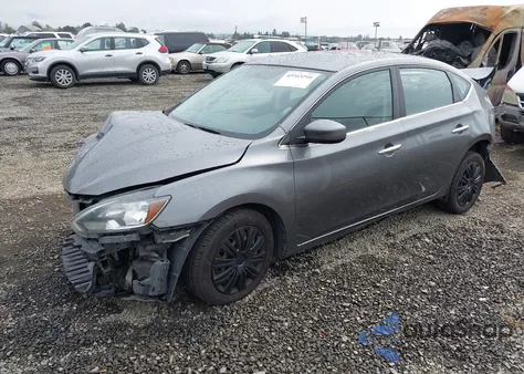 2016 Nissan Sentra Fe+ S из США, поврежденный, VIN 3N1AB7AP9GY230514